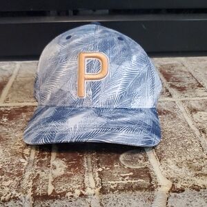 Puma Blue and White Patterned Hat
